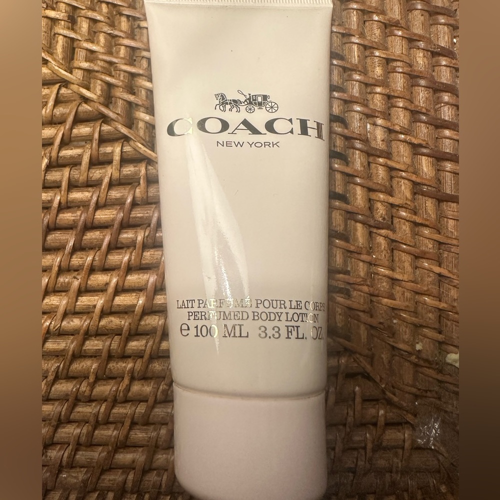 Coach White Perfumed Body Lotion Tube